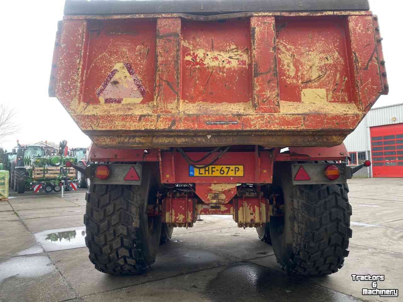 Dumptrailer Vaia PH180 zandkipper I dumper I kipper