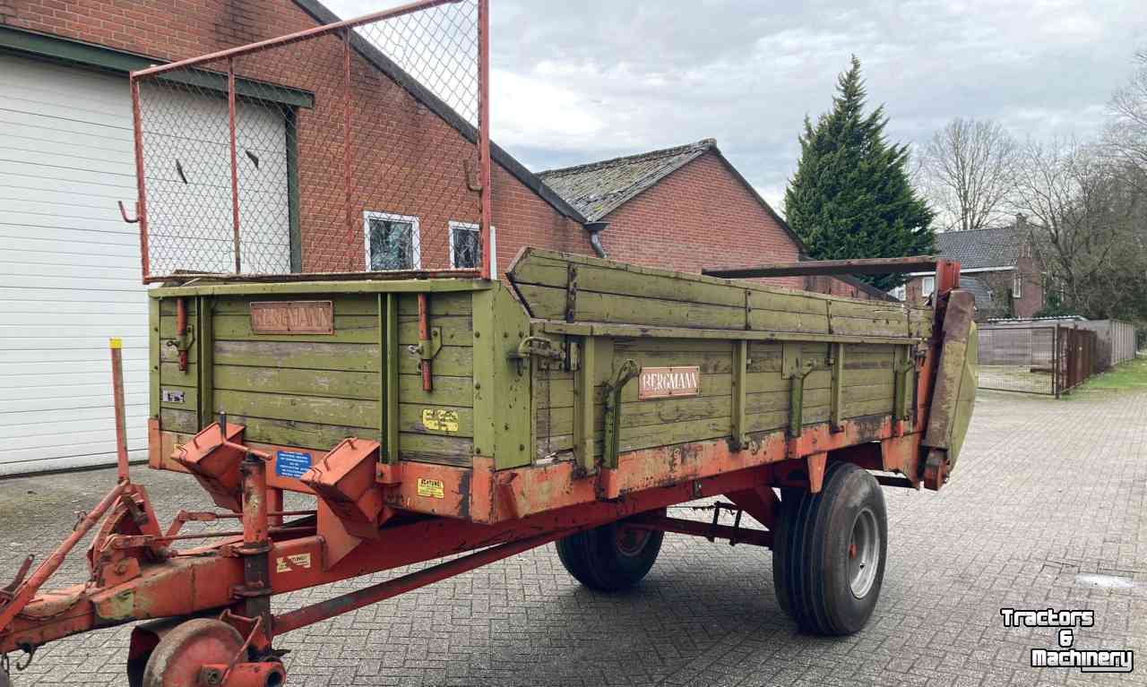 Manure spreader Bergmann SM92 Meststrooier