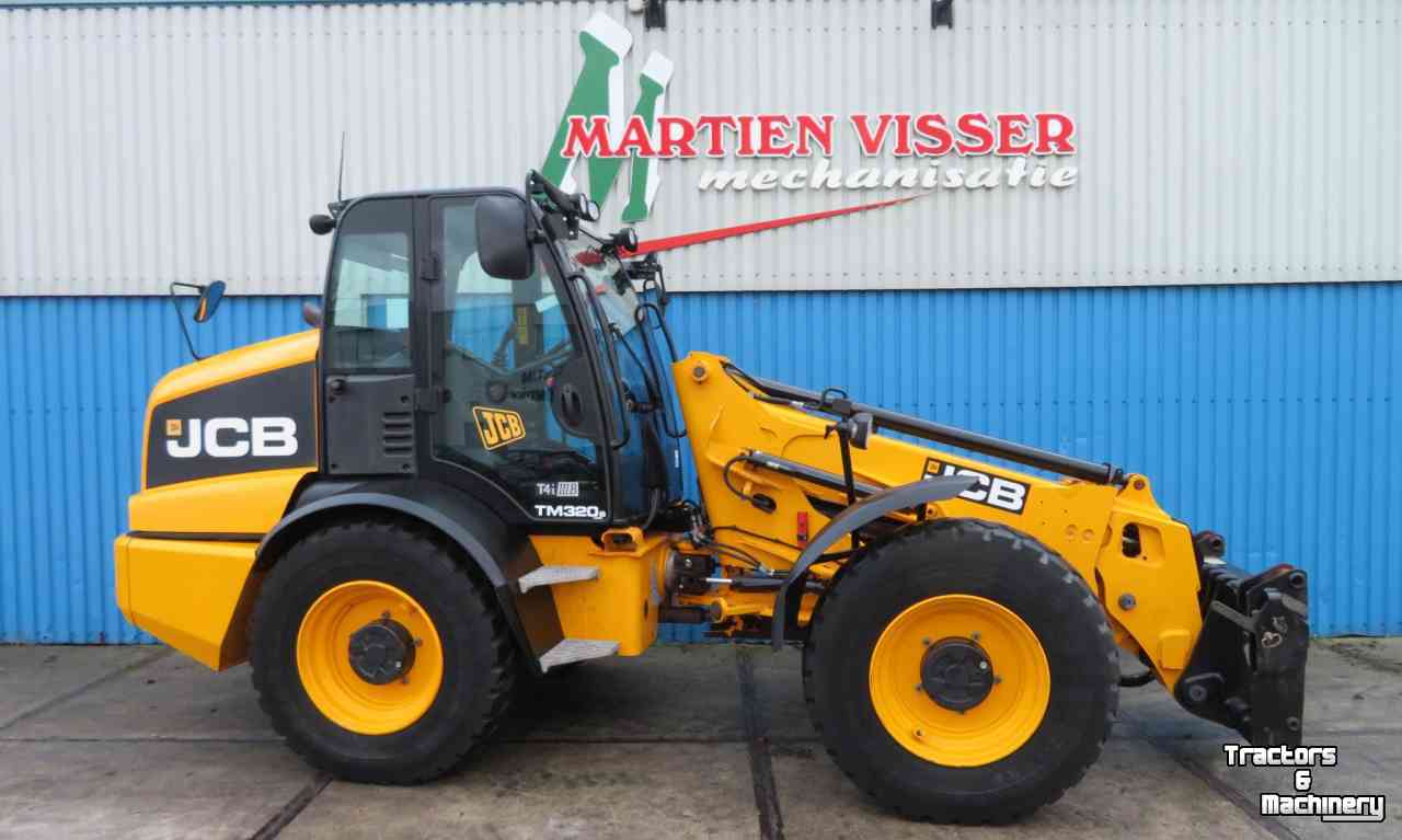 Wheelloader JCB TM 320 S Telelader Telescooplader