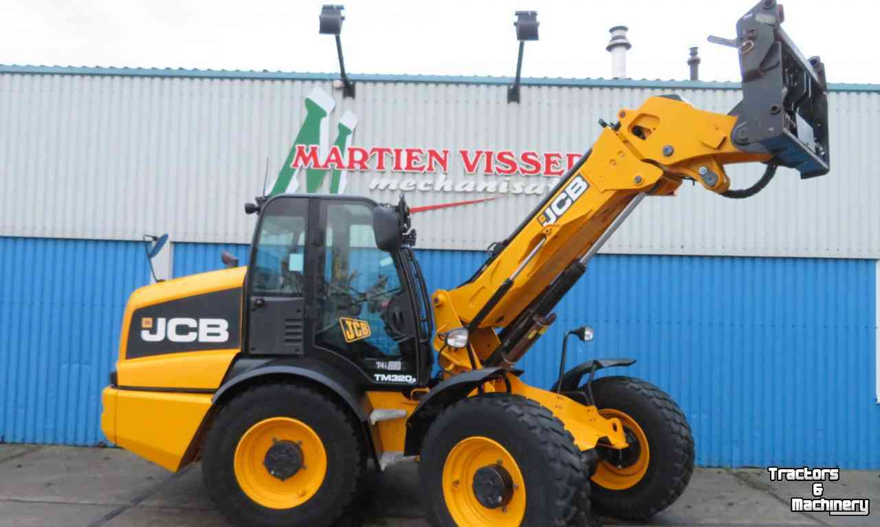 Wheelloader JCB TM 320 S Telelader Telescooplader