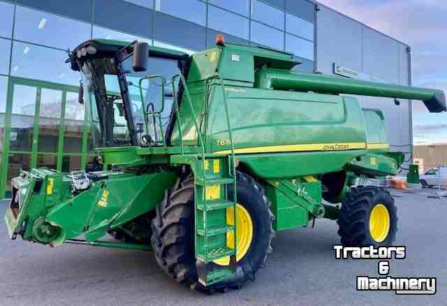 Combine John Deere T670 Hillmaster + 625R