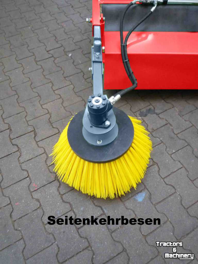 Sweeper EURO Jabelmann Veegmachines vor Trekker, Nieuwj