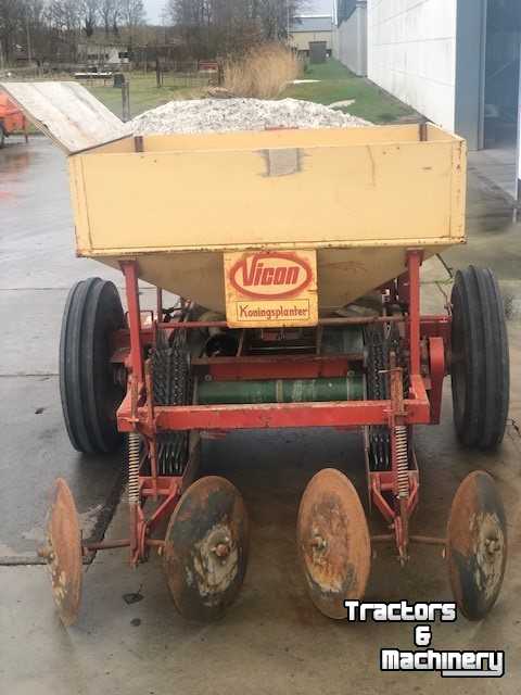 Potato planter Koningsplanter 2 rij | pootmachine | Vicon | koningsplanter | aardappels