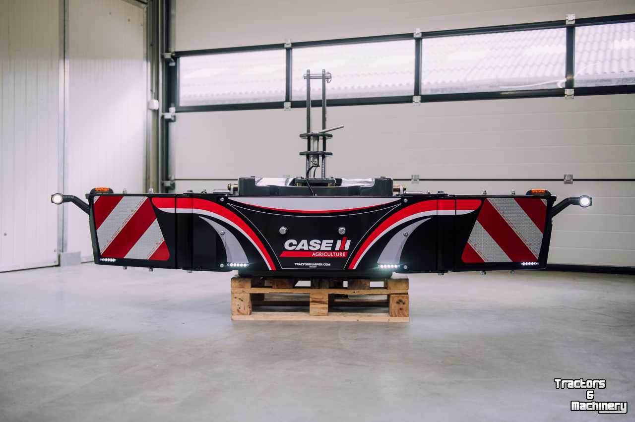 Front-bumper Case-IH trekkerbumper + frontgewicht  (tractorbumper / Unterfahrschutz)