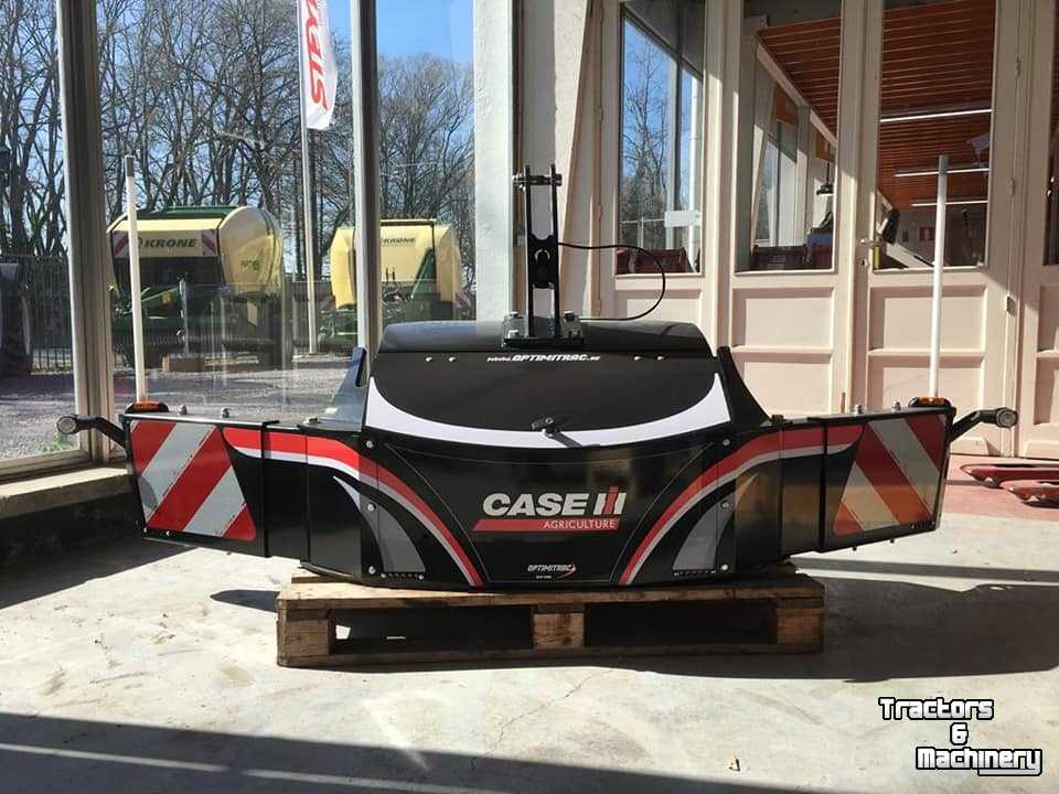 Front-bumper Case-IH trekkerbumper + frontgewicht  (tractorbumper / Unterfahrschutz)