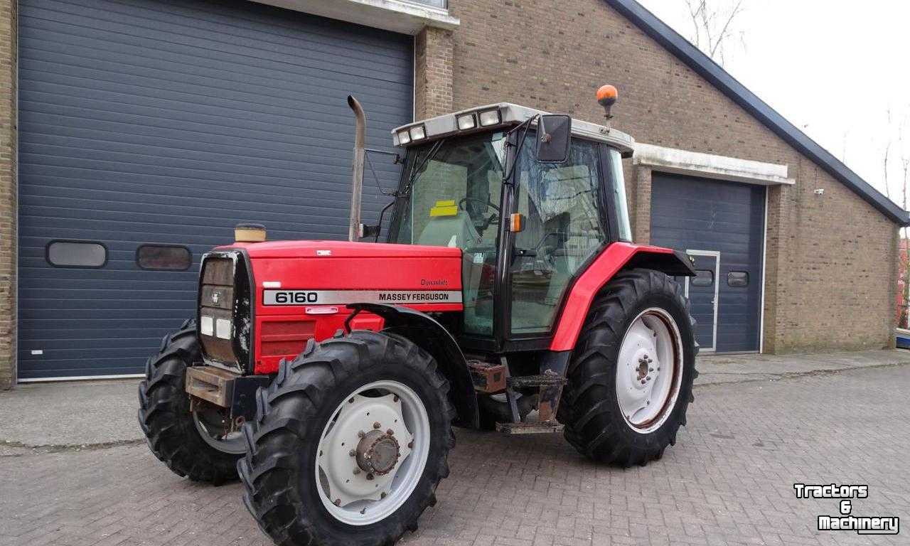 Tractors Massey Ferguson 6160 Dynashift Tractor Traktor Tracteur