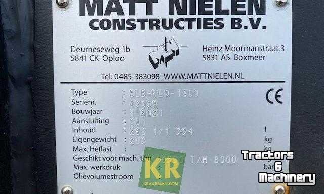 Excavator buckets Matt Nielen Graafbak Slotenbak