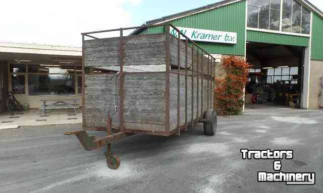 Livestock trailer  Veewagen / Veetrailer / Veetransportwagen 5 mtr lang