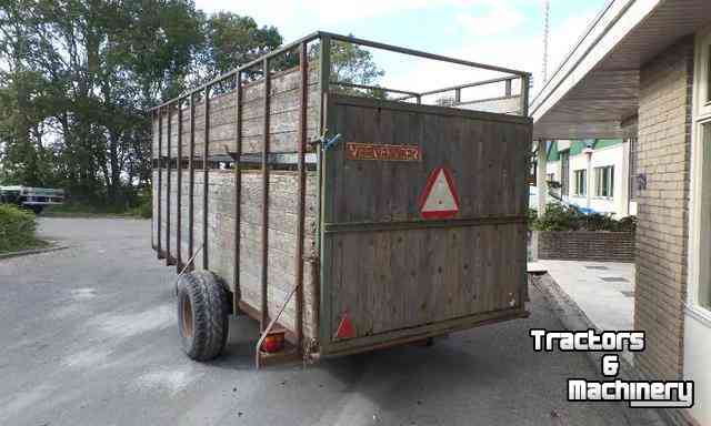 Livestock trailer  Veewagen / Veetrailer / Veetransportwagen 5 mtr lang