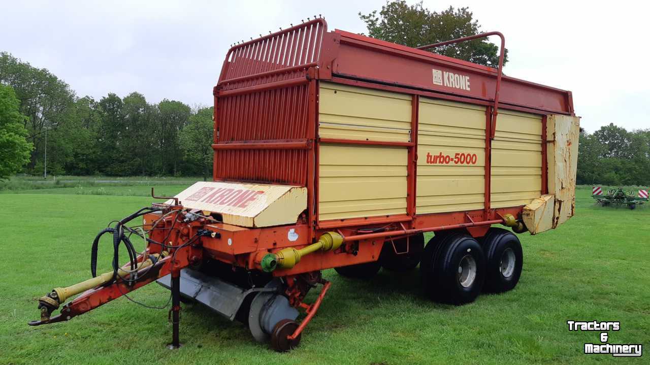 Self-loading wagon Krone Turbo 5000 G