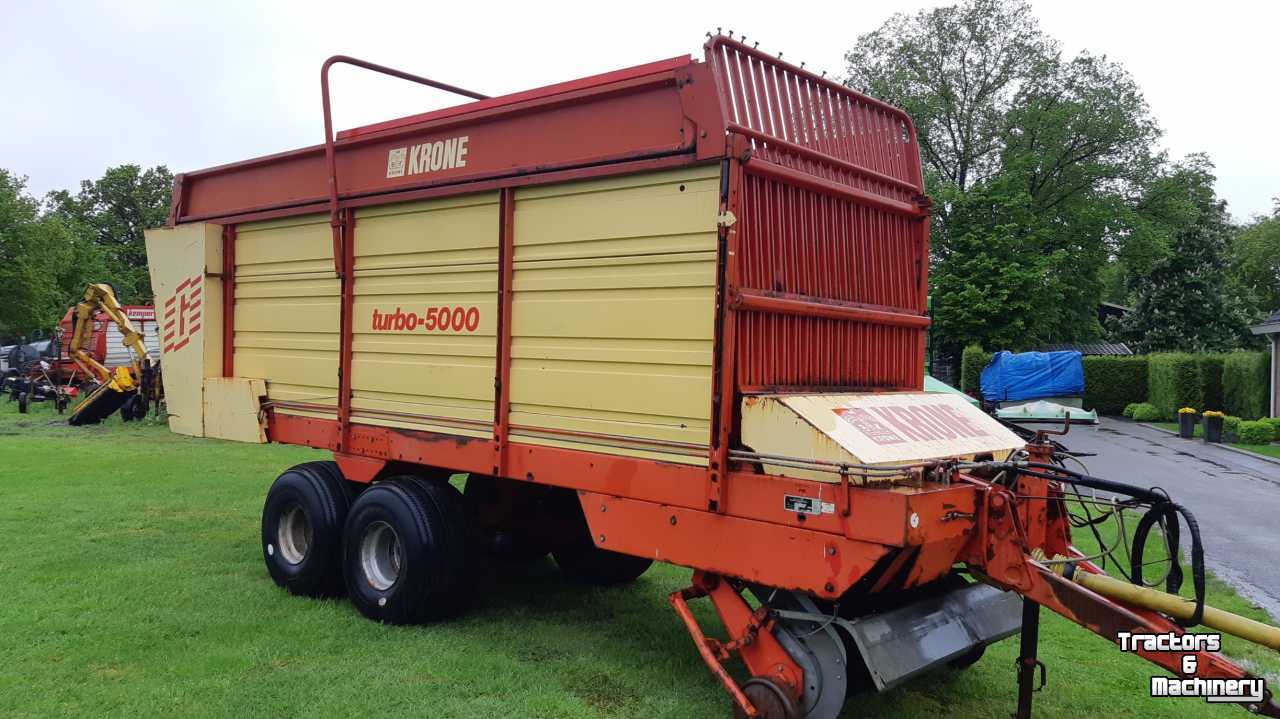 Self-loading wagon Krone Turbo 5000 G