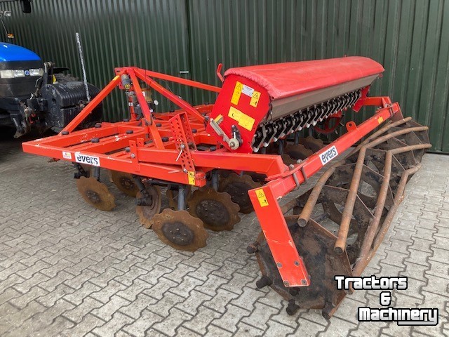 Disc harrow Evers Orlov W300/51 R62 Schijveneg + Einbock Zaaibak