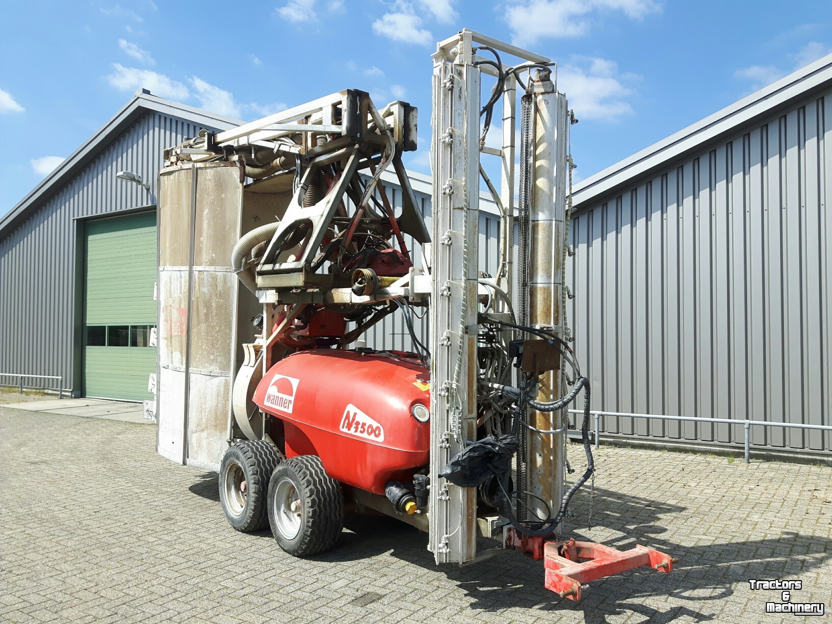 Orchard sprayer Wanner 3-rijen Reflectiespuit