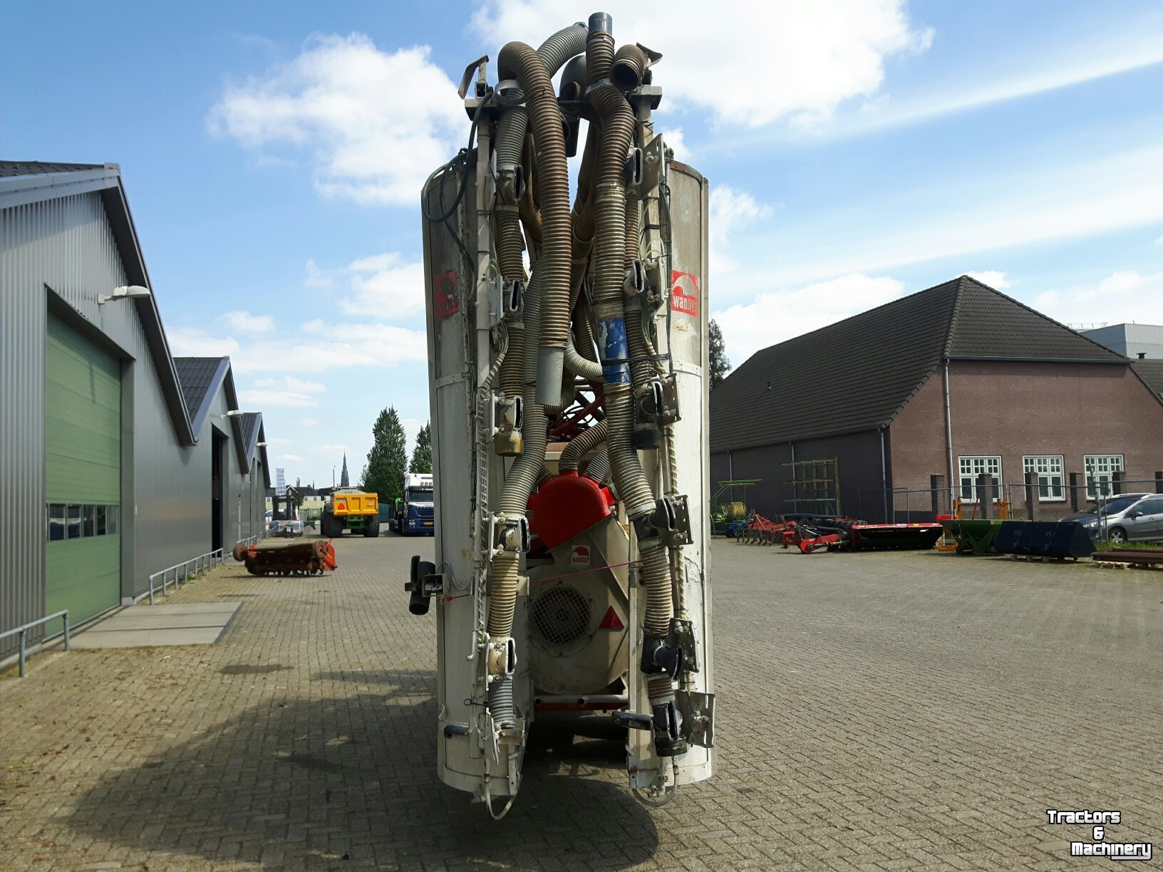 Orchard sprayer Wanner 3-rijen Reflectiespuit