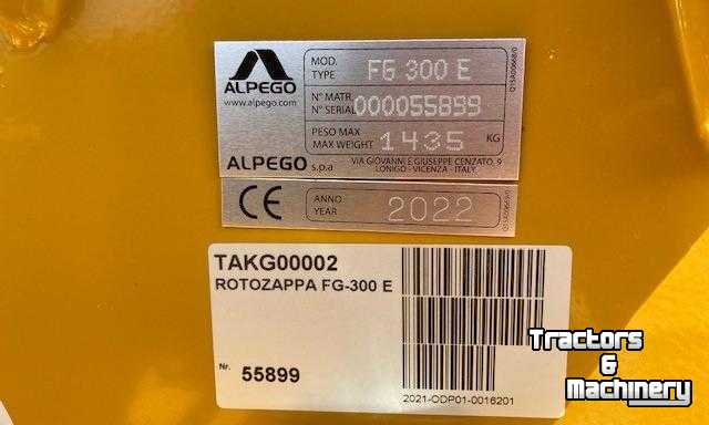 Rotary Tiller Alpego FG 300E