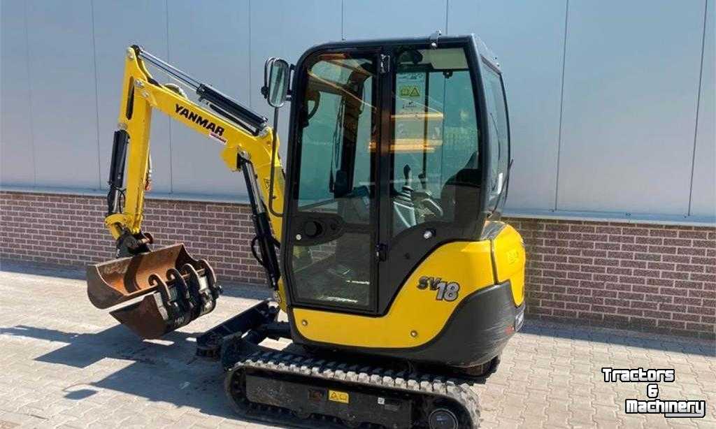 Mini-Excavator Yanmar SV18 Mini-Graver