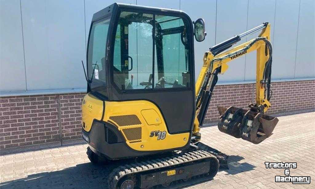 Mini-Excavator Yanmar SV18 Mini-Graver