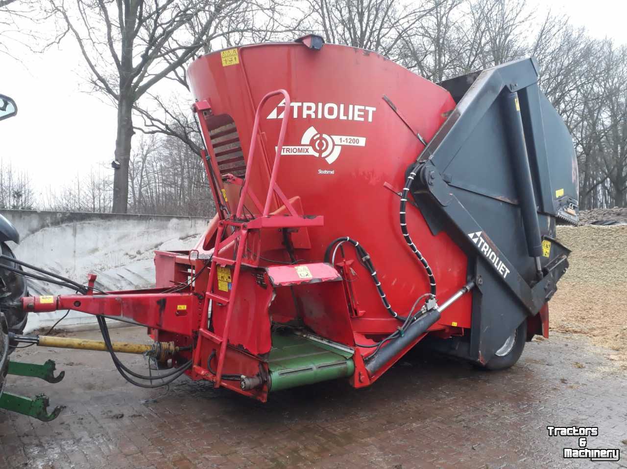 Vertical feed mixer Trioliet Triomix 1-1200