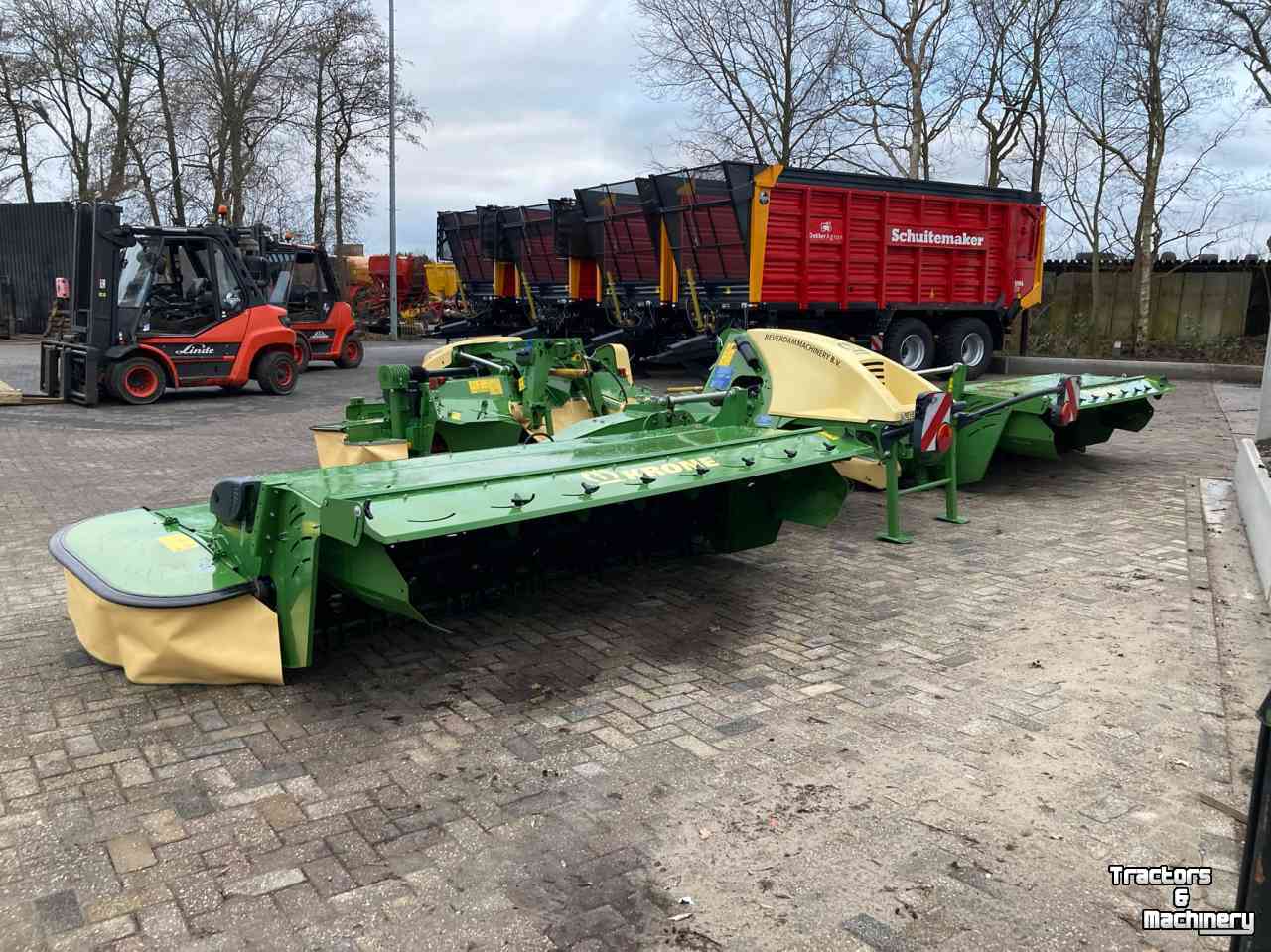 Mower Krone Easy Cut B 1000 CV + Easy Cut F 320 CV