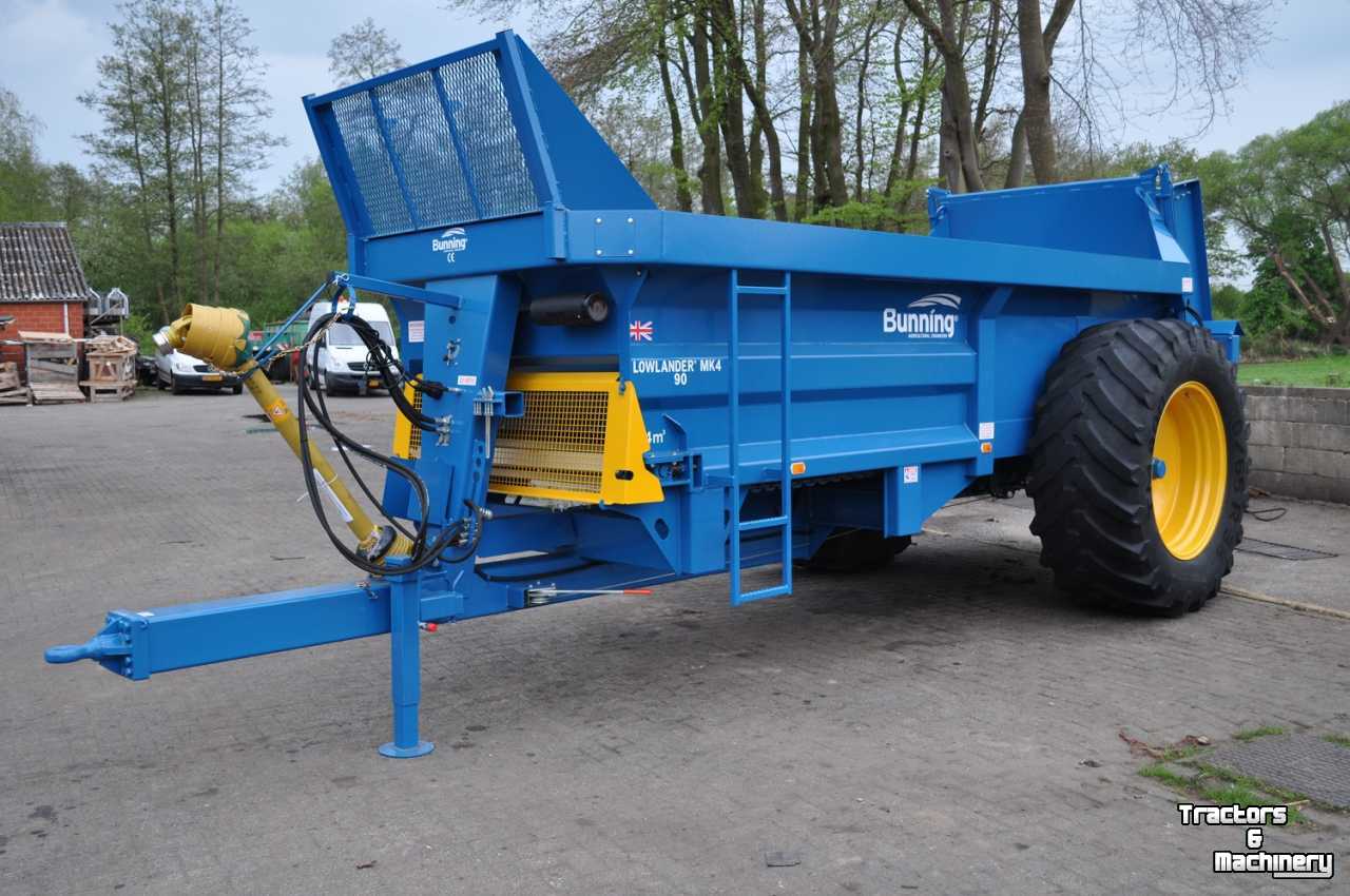 Manure spreader Bunning Lowlander 90 TVA