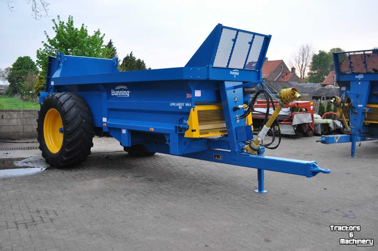 Manure spreader Bunning Lowlander 90 TVA