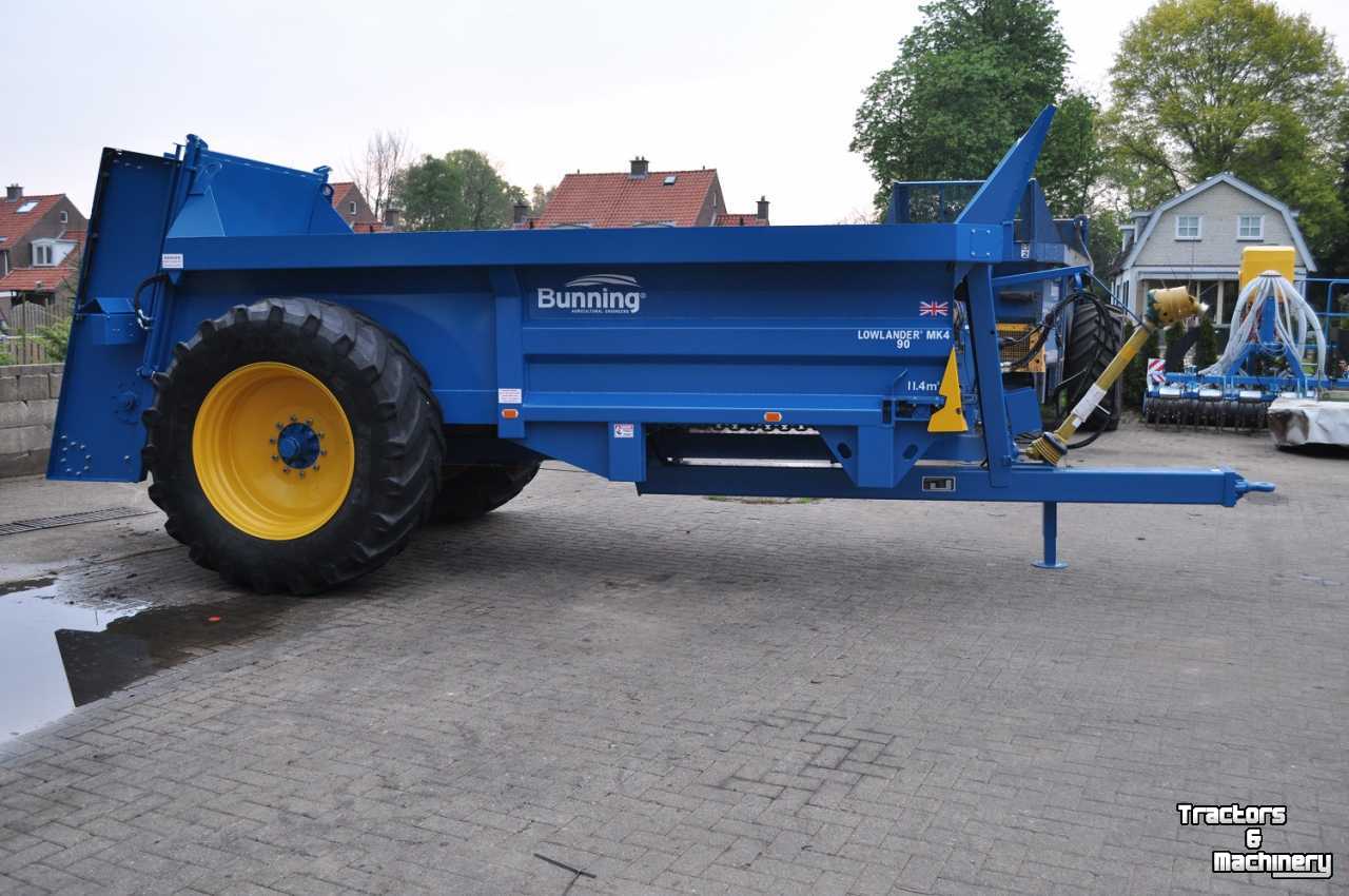 Manure spreader Bunning Lowlander 90 TVA