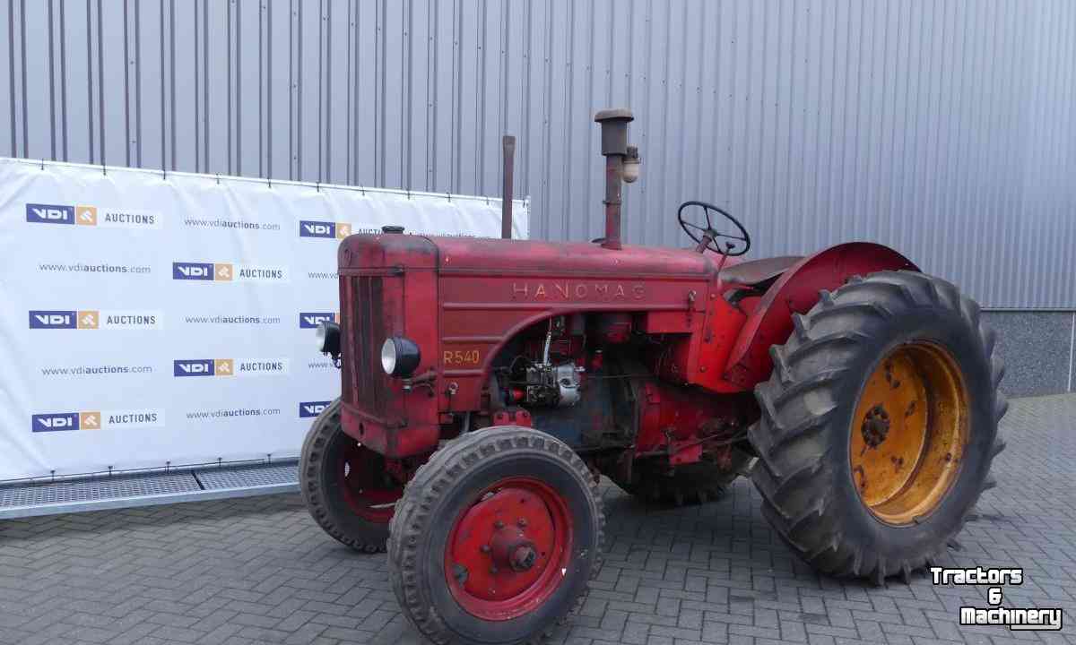 Oldtimers Hanomag R540 Tractor Oldtimer