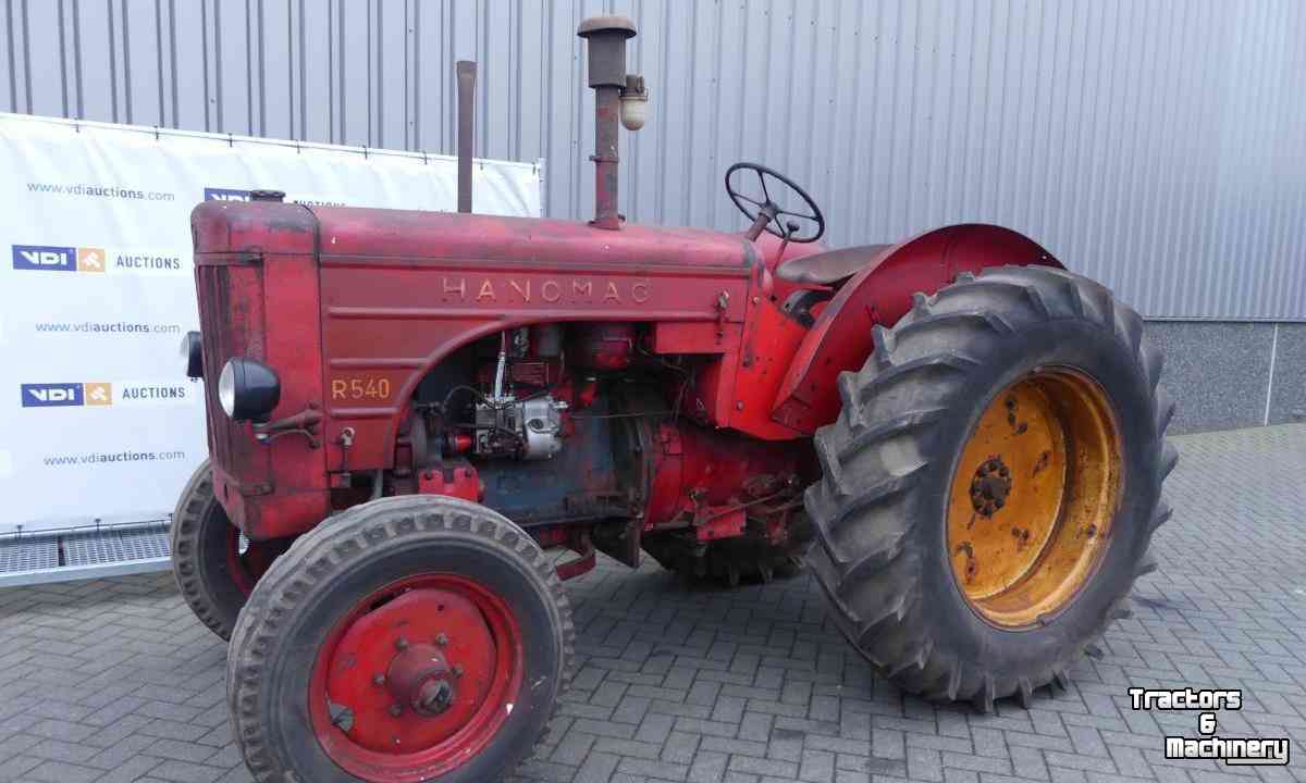 Oldtimers Hanomag R540 Tractor Oldtimer