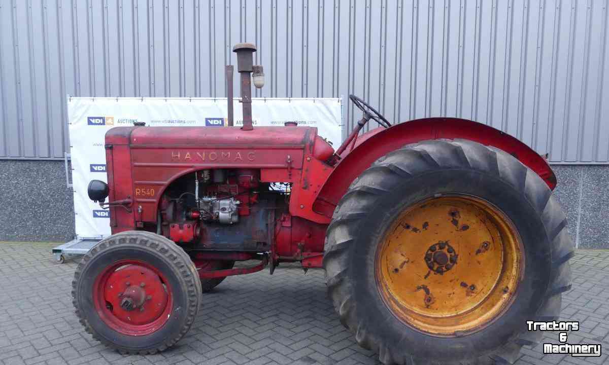 Oldtimers Hanomag R540 Tractor Oldtimer