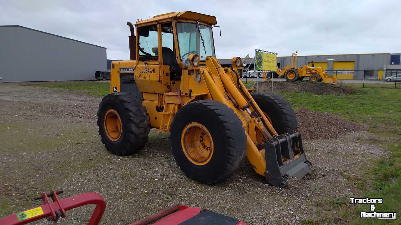 Wheelloader John Deere 544B voor onderdelen