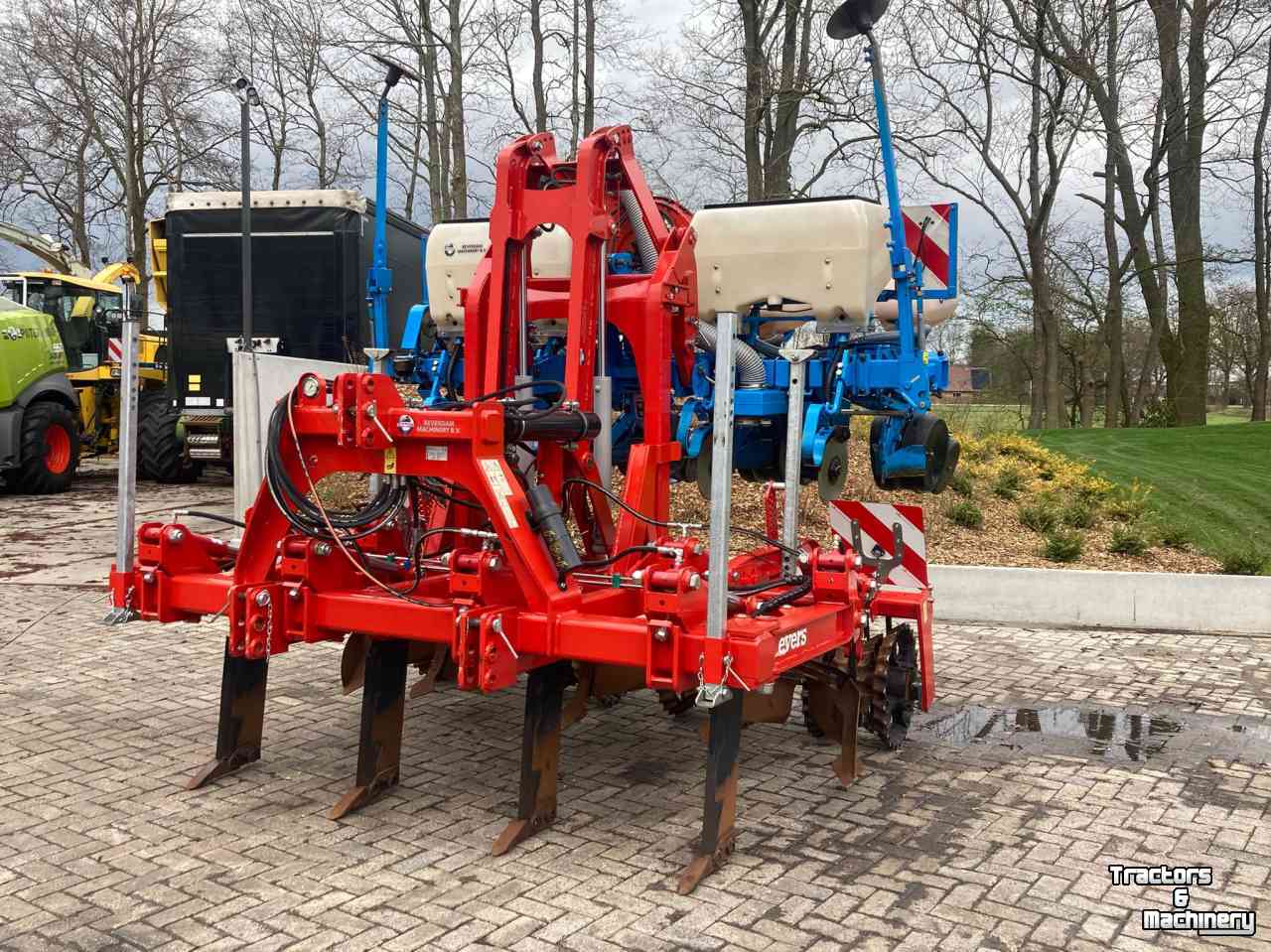 Seed drill Evers Dammprofi + Monosem NG4+ 4R