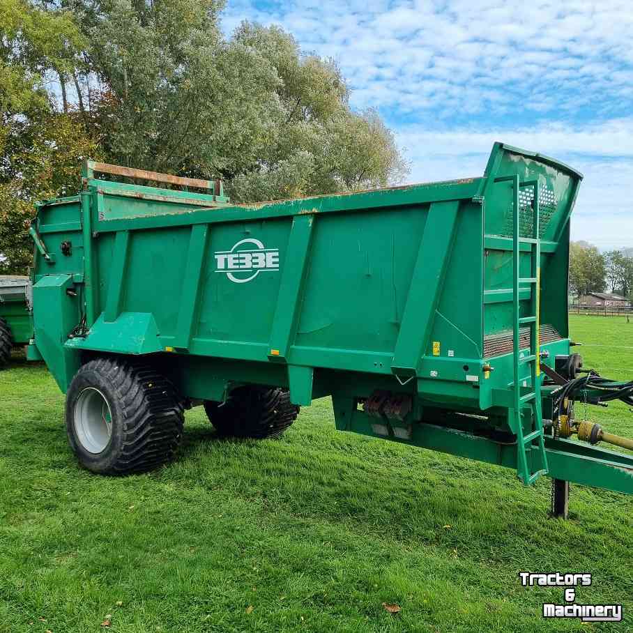 Manure spreader Tebbe HS 120 universeel breedstrooier, mestverspreider, meststrooier