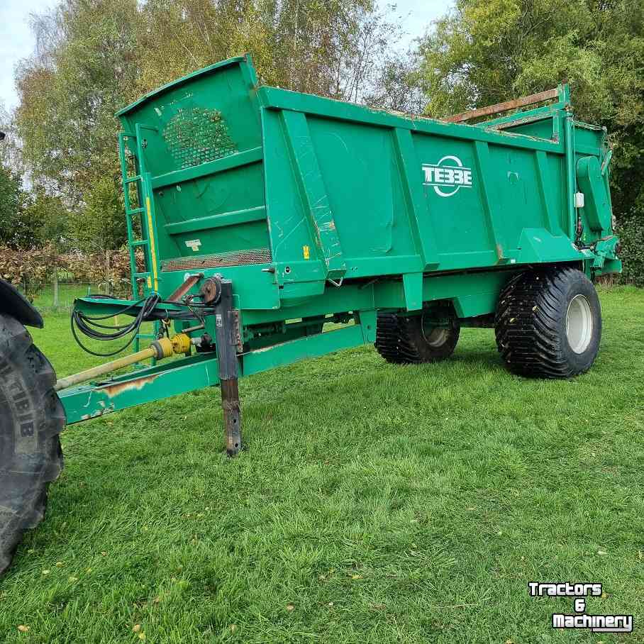 Manure spreader Tebbe HS 120 universeel breedstrooier, mestverspreider, meststrooier