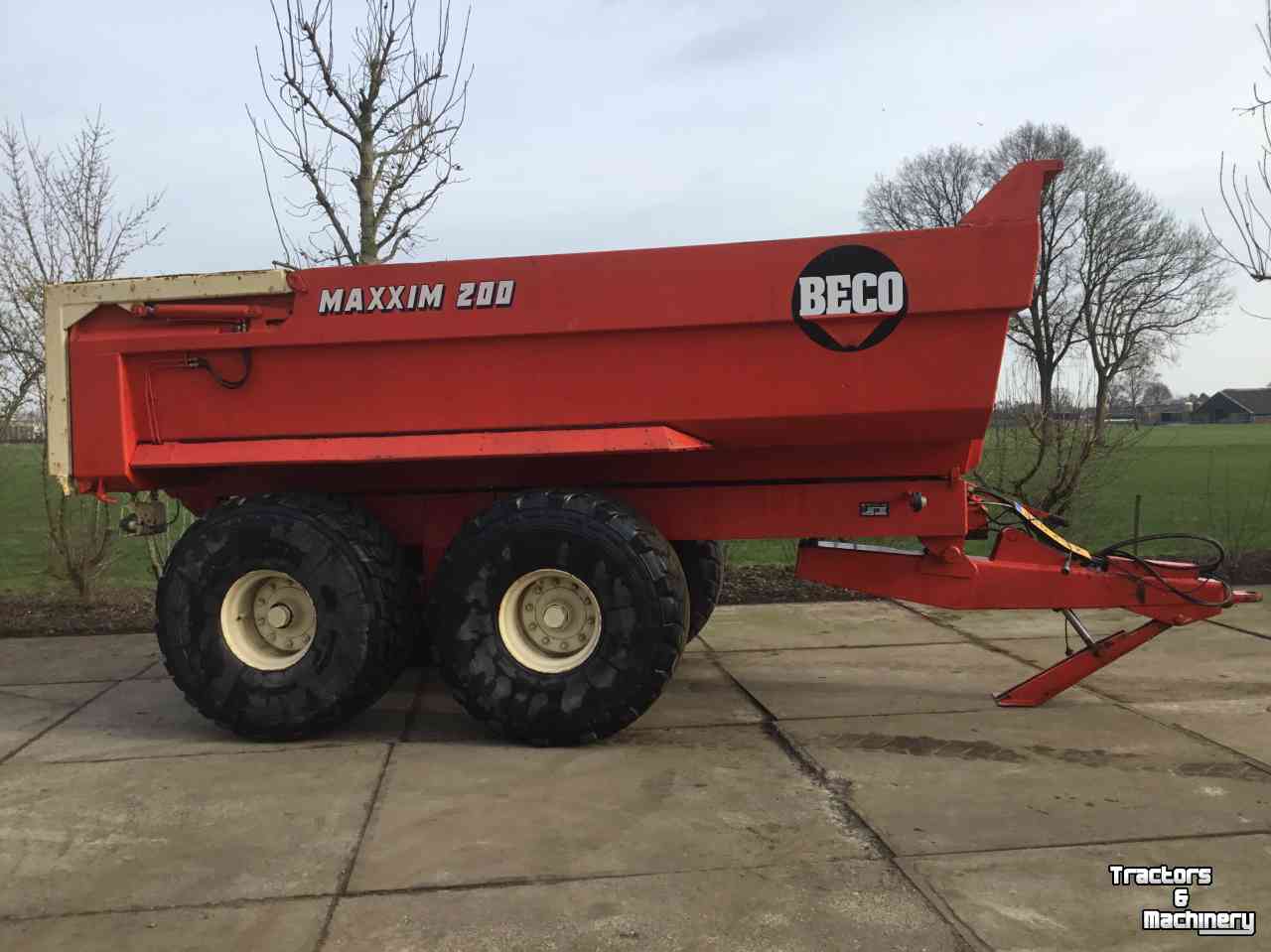 Dumptrailer Beco Maxxim 200