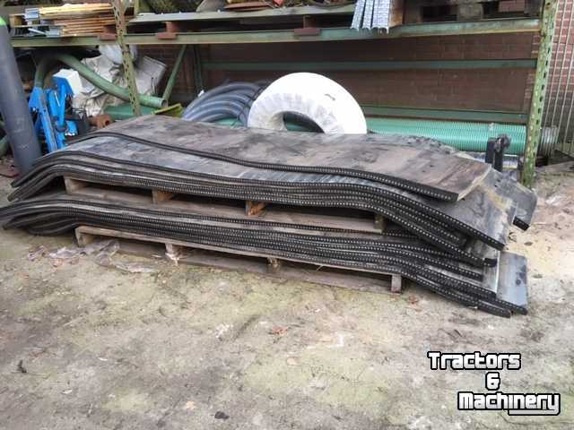 Rubber yard scraper  rubber strip , slijt rubber , rubber tbv schuif