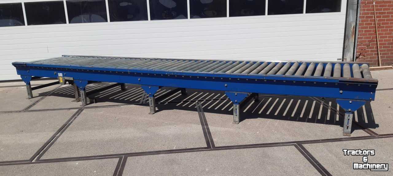 Conveyor Verbruggen Pallet rollenbaan rollerbelt roller conveyor rollenbahnen