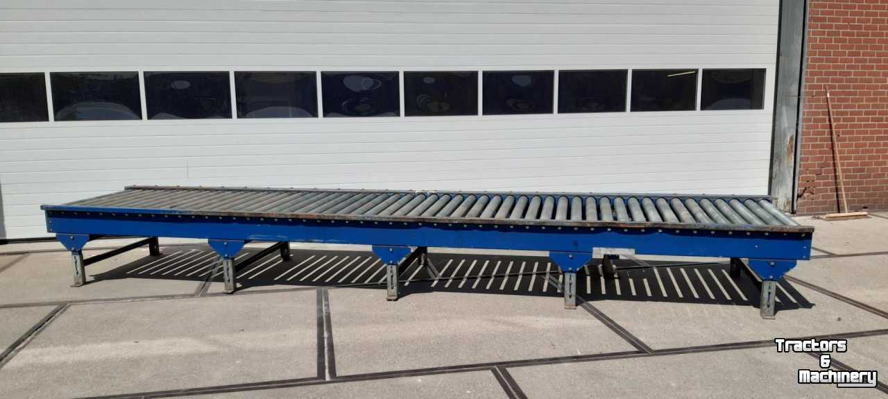 Conveyor Verbruggen Pallet rollenbaan rollerbelt roller conveyor rollenbahnen