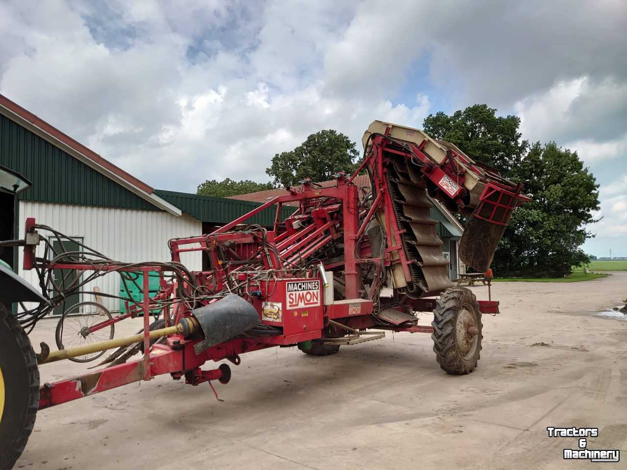 Carrot harvester Simon 2 rij Simon