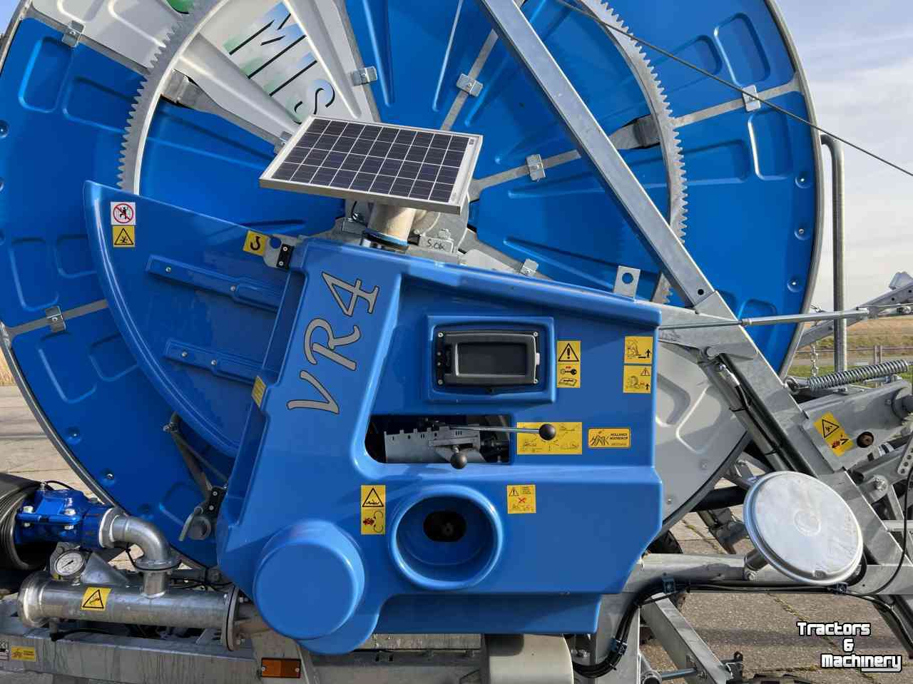 Irrigation hose reel Ocmis VR4 100/390 | Nieuw op voorraad | Inclusief gegalvaniseerde pompbok