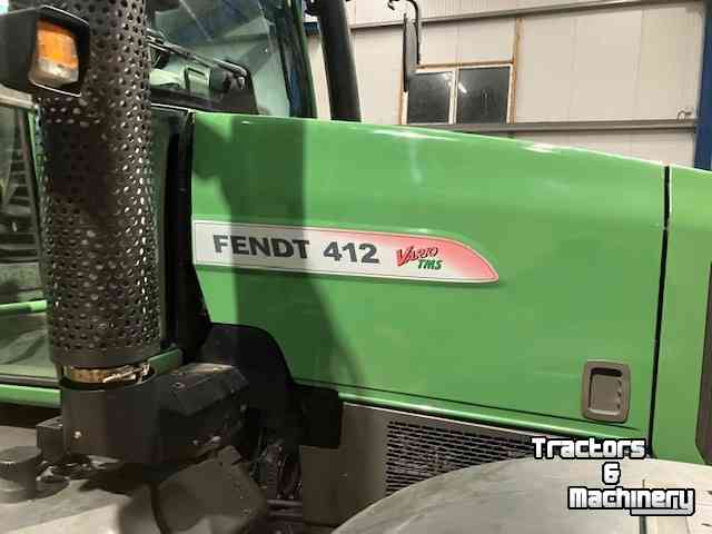 Tractors Fendt 412 vario tms com 3