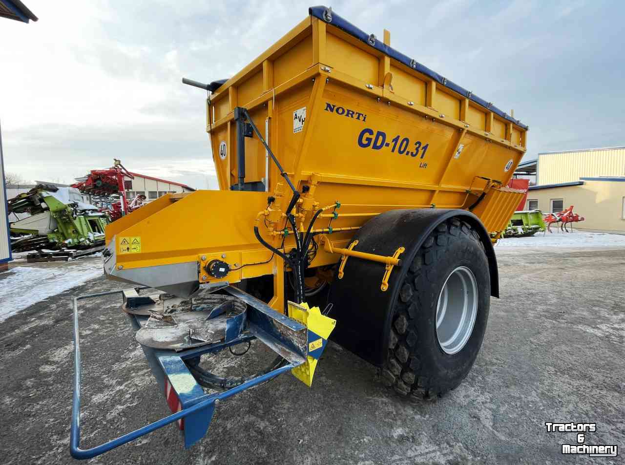 Fertilizer spreader  Norti GD 10.31 Lift