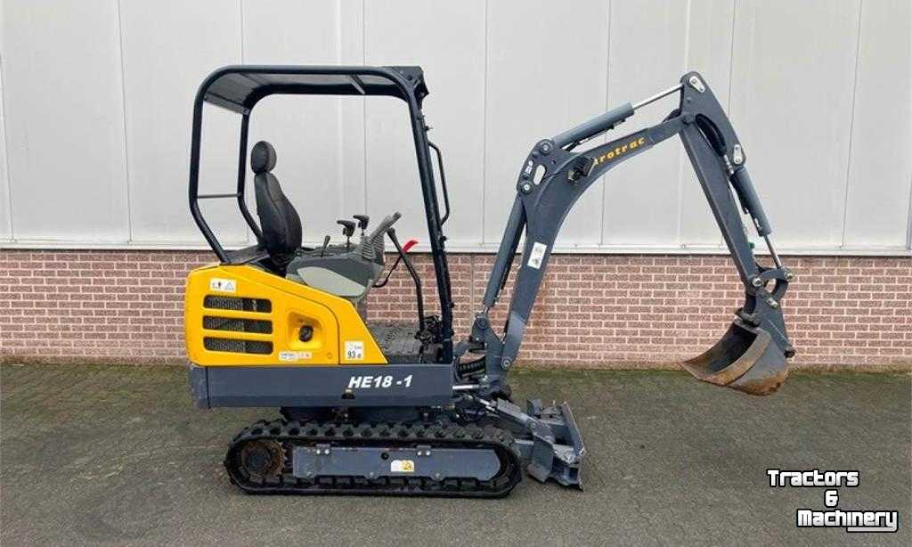 Mini-Excavator Eurotrac HE 18-1 Mini-Graver Mini-Excavator