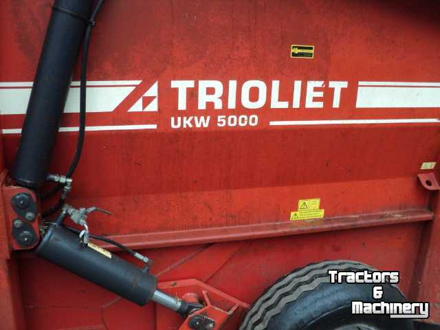 Silage grab-cutter wagon Trioliet UKW 5000