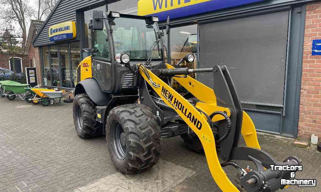 Wheelloader New Holland W 80 C Shovel Wiellader