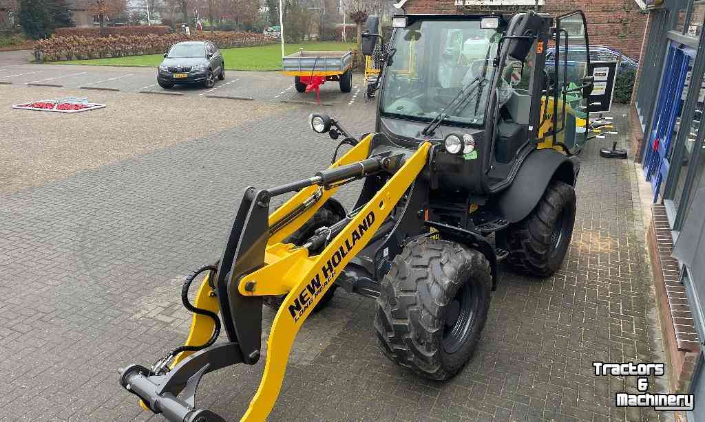 Wheelloader New Holland W 80 C Shovel Wiellader