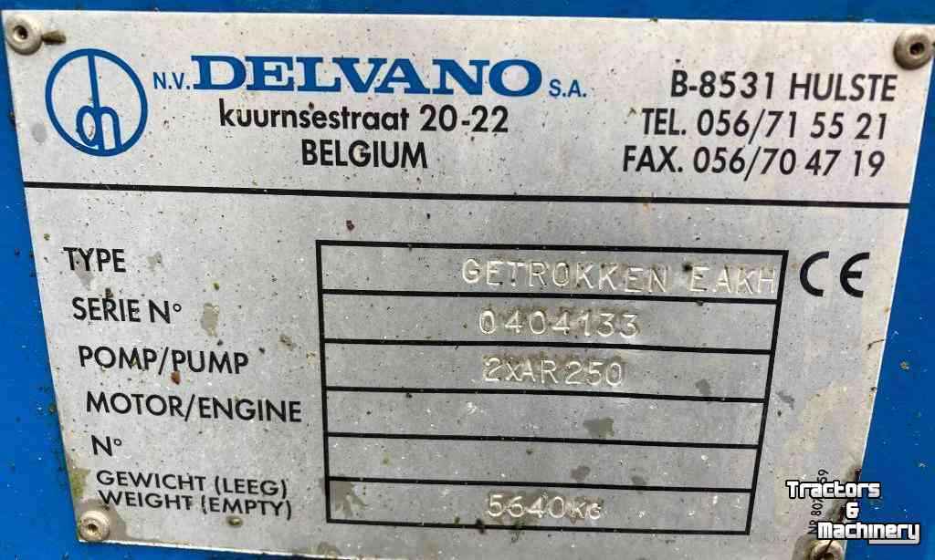 Fieldsprayer pull-type Delvano EAKM