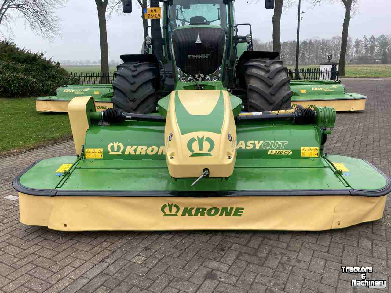 Mower Krone Easy Cut B 1000 CV Collect + Easy Cut F 320 CV