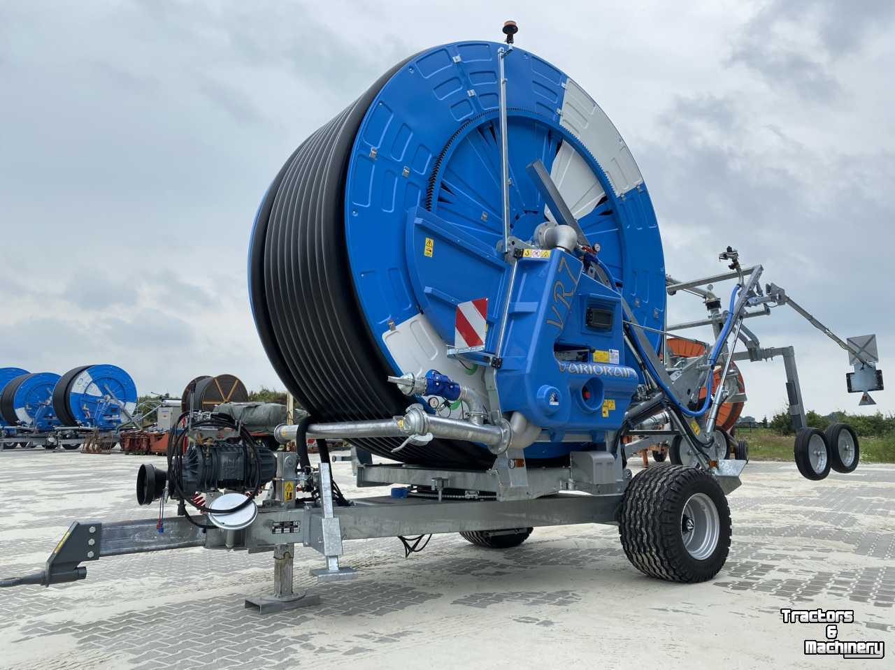 Irrigation hose reel Ocmis VR7R 120-620 beregeningshaspel