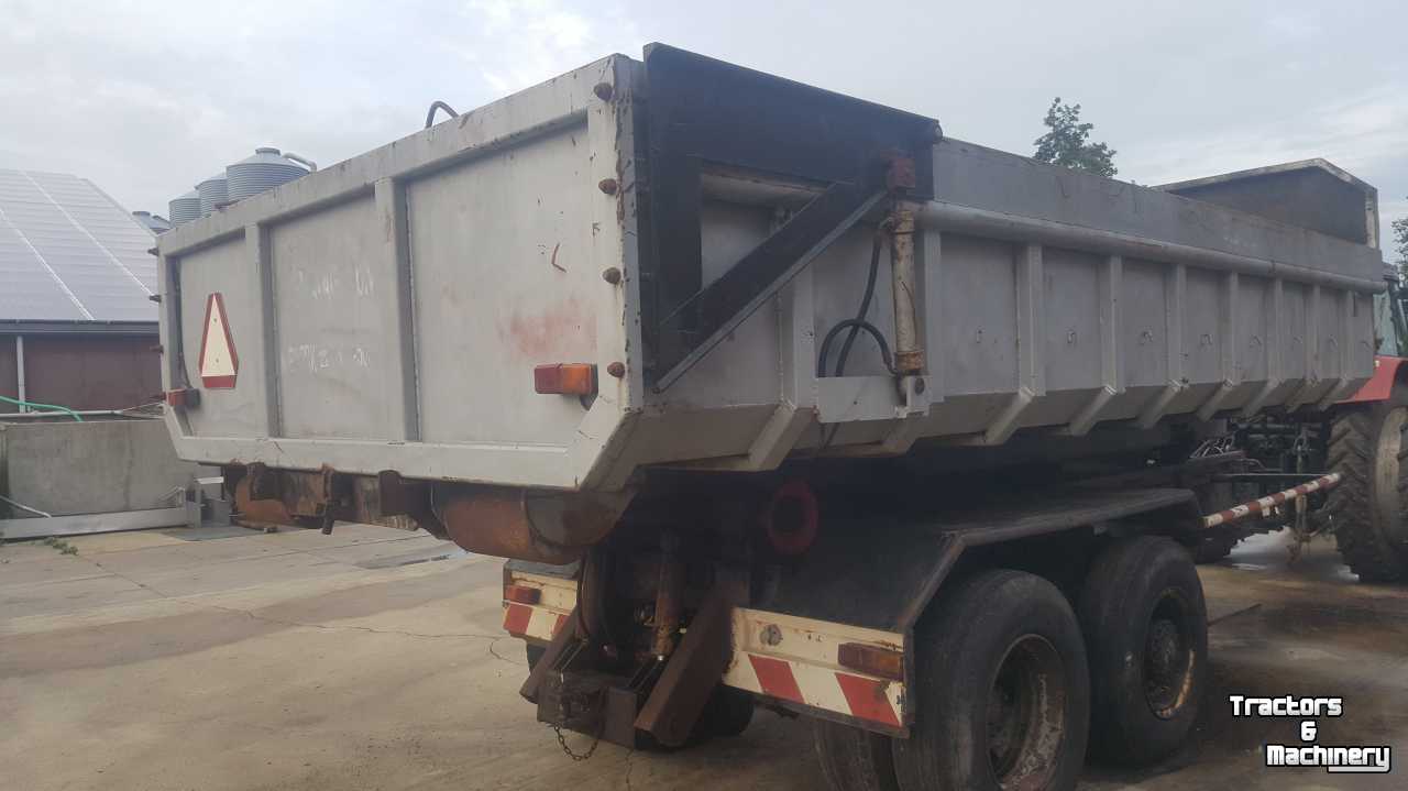 Dumptrailer  Zelfbouw