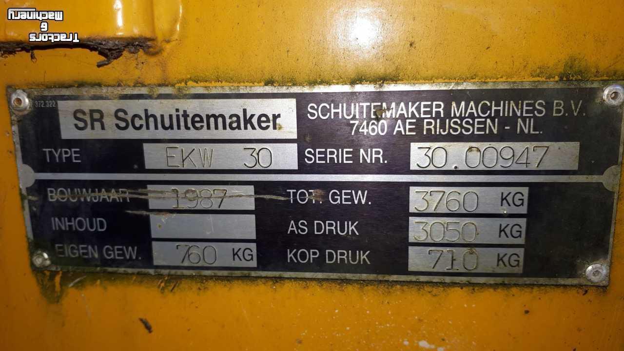 Dumptrailer Schuitemaker zie foto